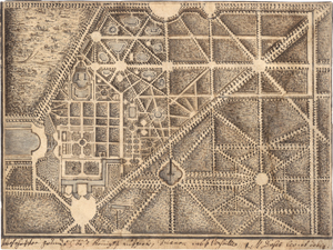 Los 6547 - Diesel, Matthias - Grand Trianon in Versailles: Prospect des königl. Lust und Gartengebäu Trianon nechst Versailles - 1 - thumb