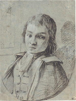 Los 6591 - Französisch - 18. Jh. Bildnis eines jungen Edelmanns mit Cape und Halsschal - 0 - thumb