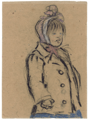 Lot 7044, Auction  126, Zille, Heinrich, Kind im Mantel