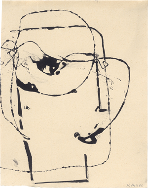 Lot 7136, Auction  126, Höch, Hannah, Abstrakter Kopf