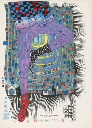 Lot 7260, Auction  126, Hundertwasser, Friedensreich, In Gamba