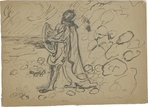 Lot 8292, Auction  126, Valtat, Louis, Personnage à la cythare