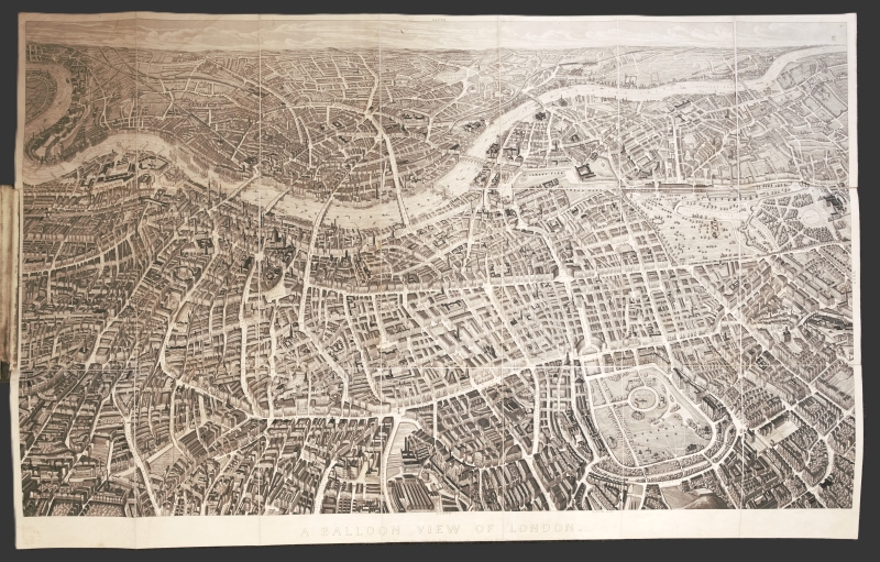 Lot 71, Auction  126, A Balloon View of London, as seen from Hampstead