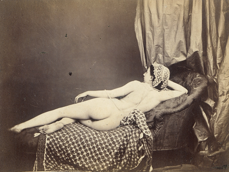 Lot 4015, Auction 126, Belloc, Auguste, Reclining nude