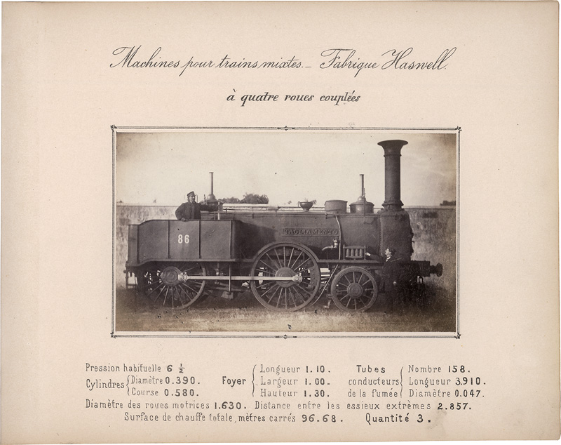 Lot 4067, Auction 126, Lombard-Venetian Railway, Inventaire photographique et statistique du matérial roulant sur le réseau Vénetien et du Tirol Meridionale