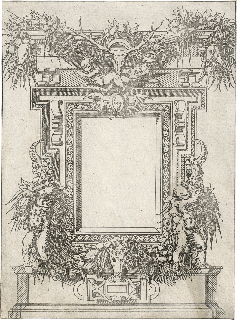 Lot 5007, Auction 126, Androuet du Cerceau, Jacques, Petits Cartouches de Fontainebleau