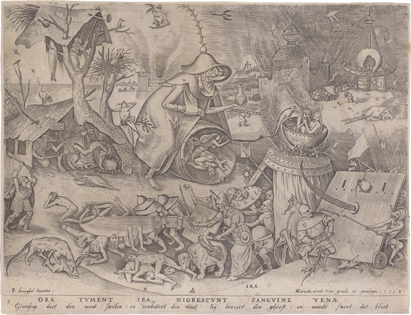 Lot 5040, Auction 126, Bruegel d. Ä., Pieter - nach, Ira - Zorn