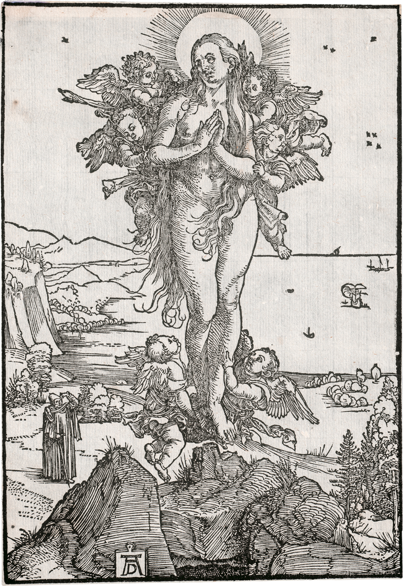 Lot 5111, Auction 126, Dürer, Albrecht, Die Verzückung der hl. Maria Magdalena