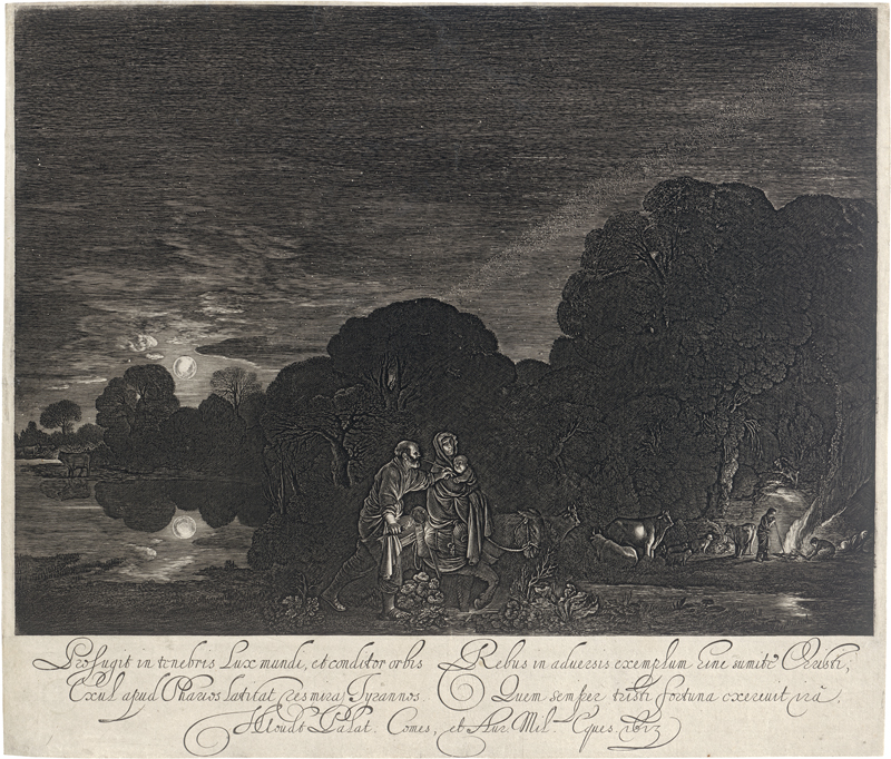 Lot 5129, Auction 126, Goudt, Hendrik, Die Flucht nach Ägypten