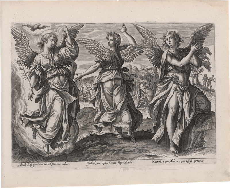 Lot 5152, Auction 126, Jode, Gerard de, Die Folge der Erzengel