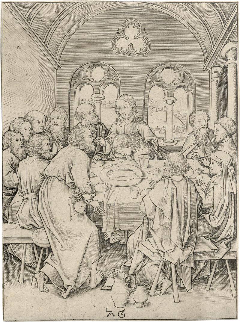 Lot 5174, Auction 126, Monogrammist AG, Das letzte Abendmahl
