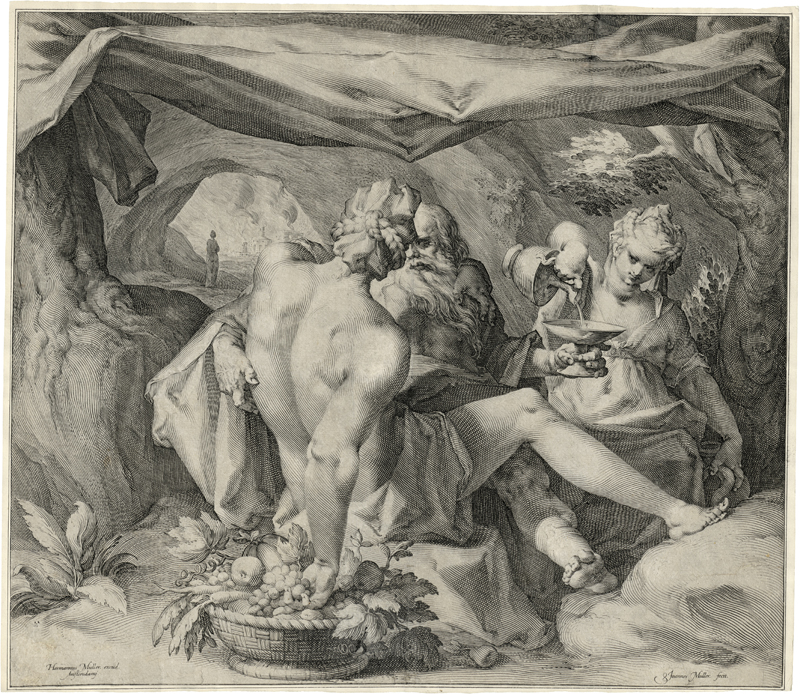 Lot 5176, Auction 126, Muller, Jan Harmensz., Loth und seine Töchter