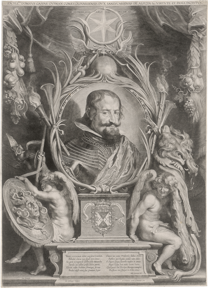 Lot 5192, Auction 126, Pontius, Paulus, Bildnis des Gaspar de Guzmán