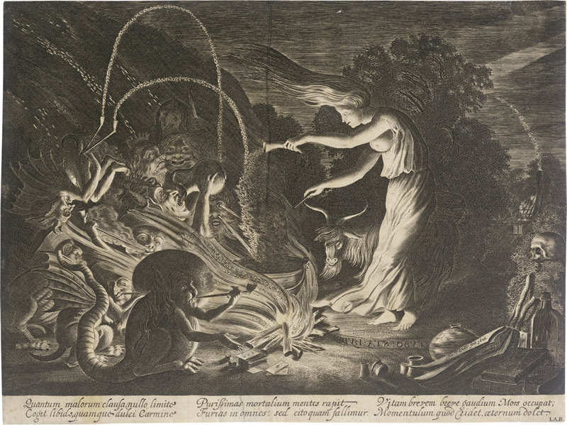 Lot 5247, Auction  126, Velde II, Jan van de, Hexensabbat