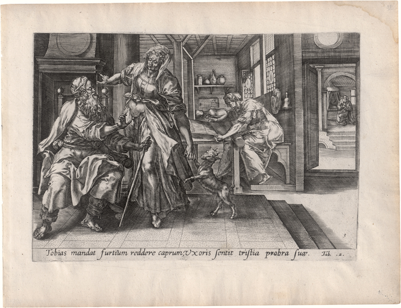 Lot 5256, Auction 126, Vos, Maarten de, Die Geschichte von Tobias