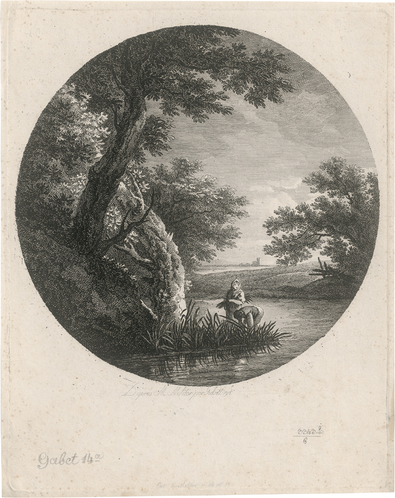 Lot 5289, Auction 126, Gabet, Franz, Runde Landschaften