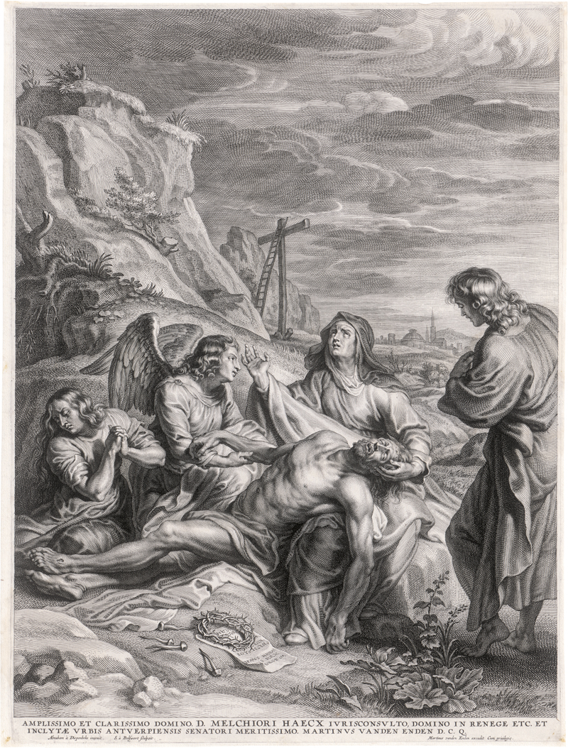 Lot 5507, Auction 126, Bolswert, Schelte Adams, Die Beweinung Christi