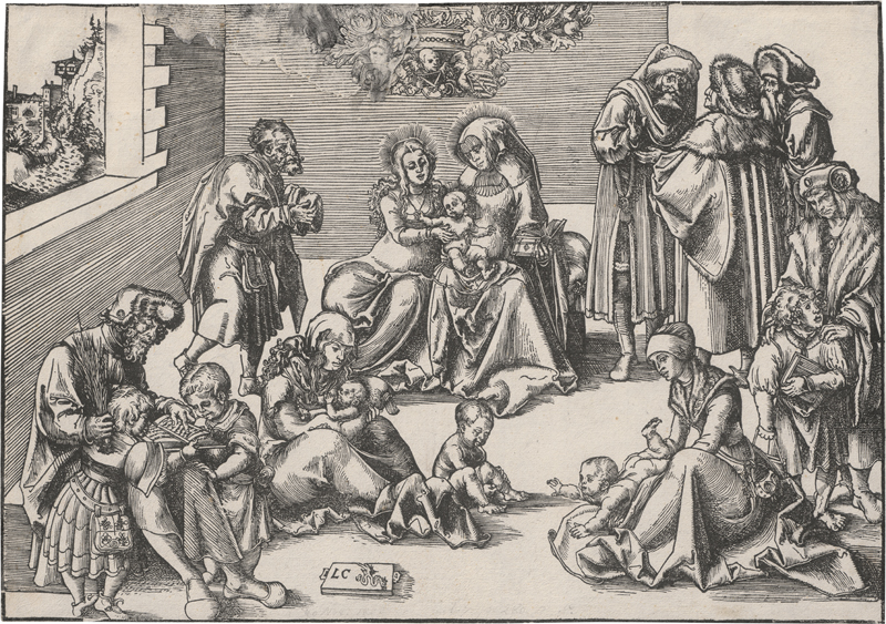 Lot 5528, Auction  126, Cranach d. Ä., Lucas, Die heilige Sippe