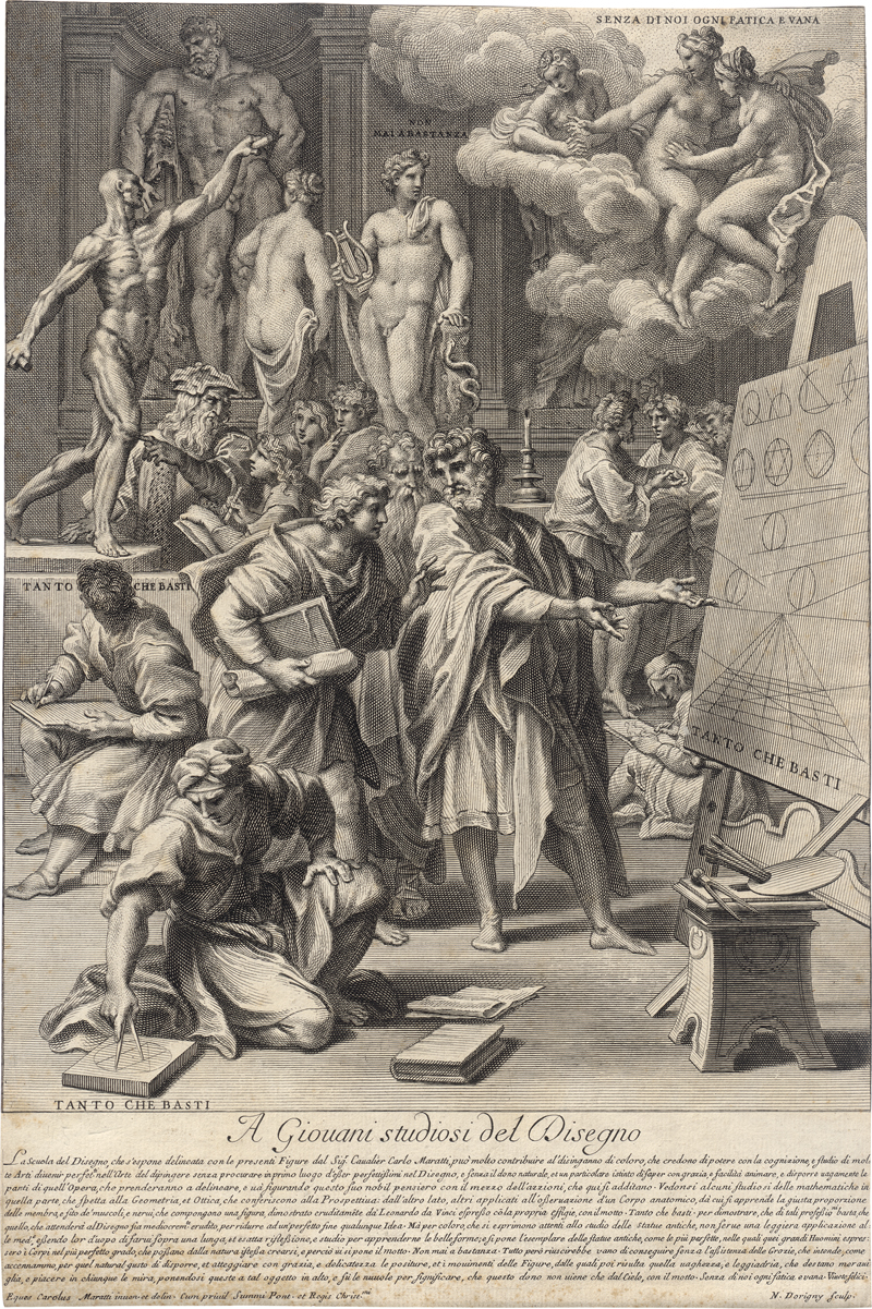 Lot 5533, Auction  126, Dorigny, Michel, La Scuola del Disegno