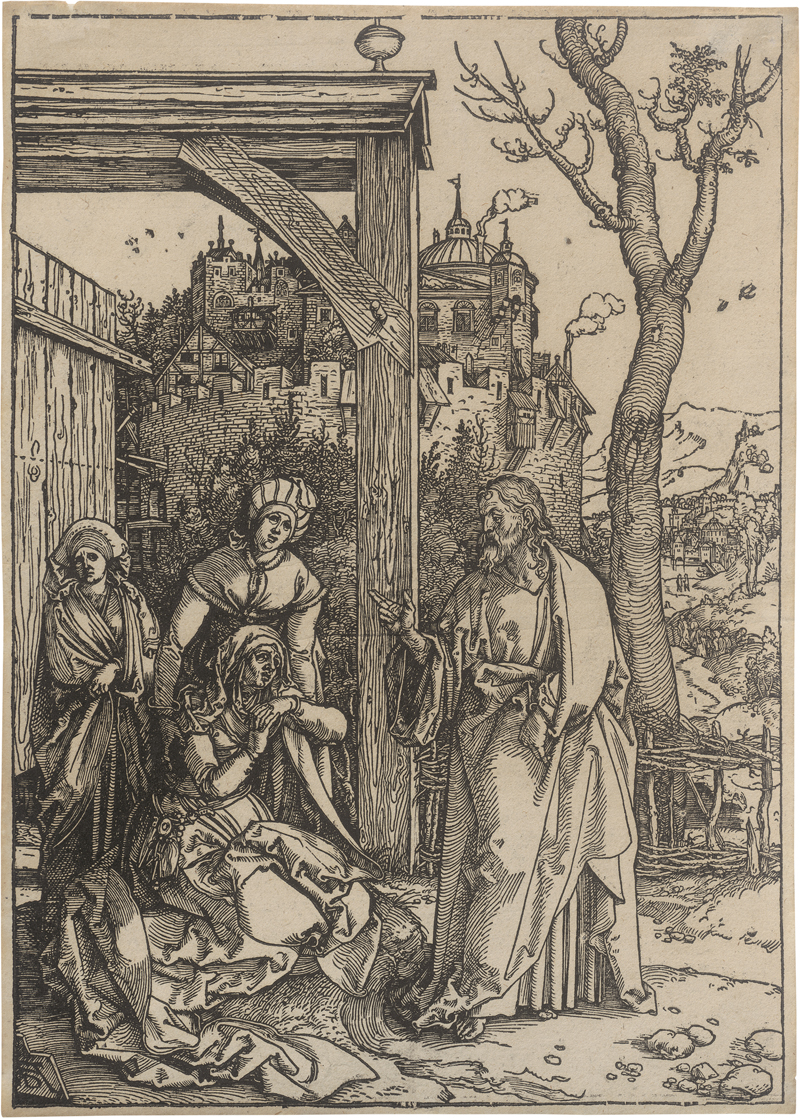 Lot 5545, Auction  126, Dürer, Albrecht, Christi Abschied von seiner Mutter