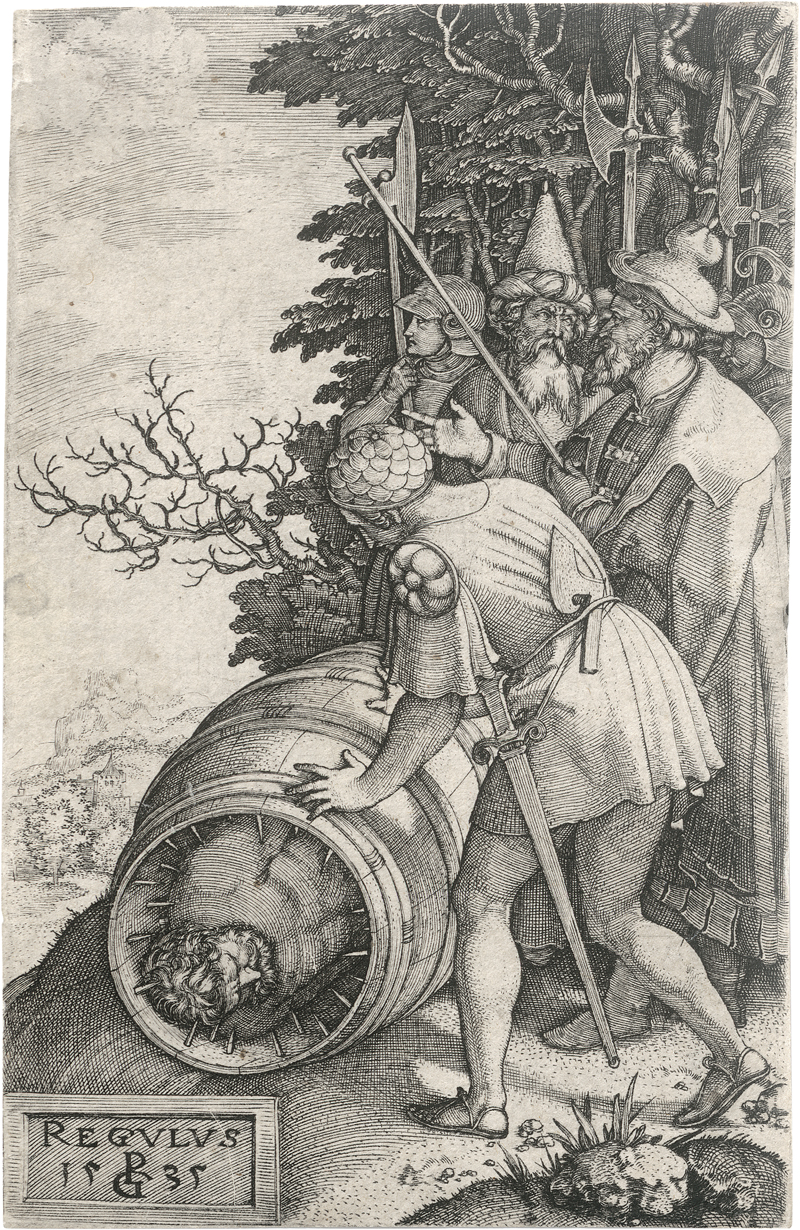 Lot 5649, Auction  126, Pencz, Georg, Zwei römische Helden