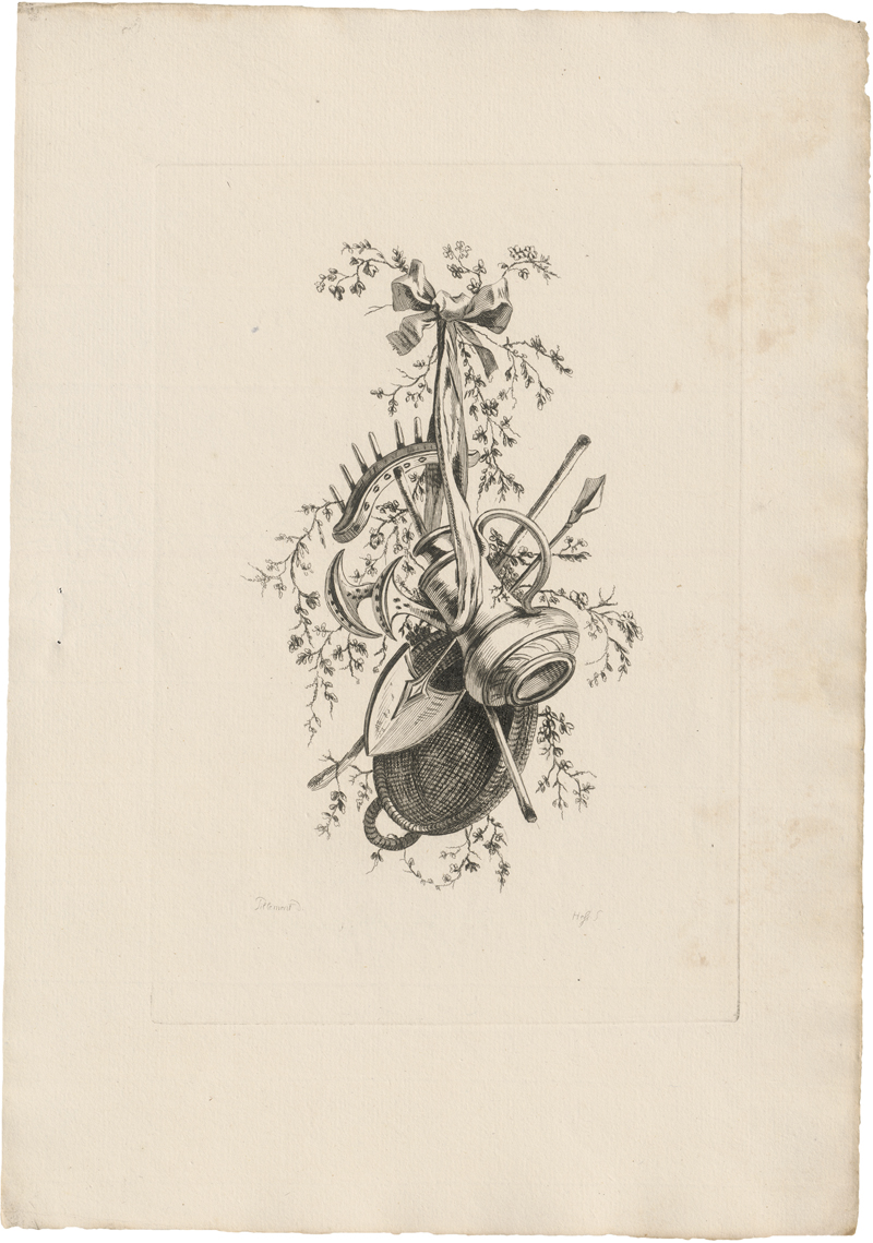 Lot 5650, Auction 126, Pillement, Jean-Baptiste, Recueil des Trophés Chinoises