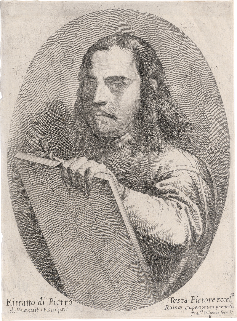 Lot 5701, Auction 126, Testa, Pietro, Das Selbstbildnis des Künstlers