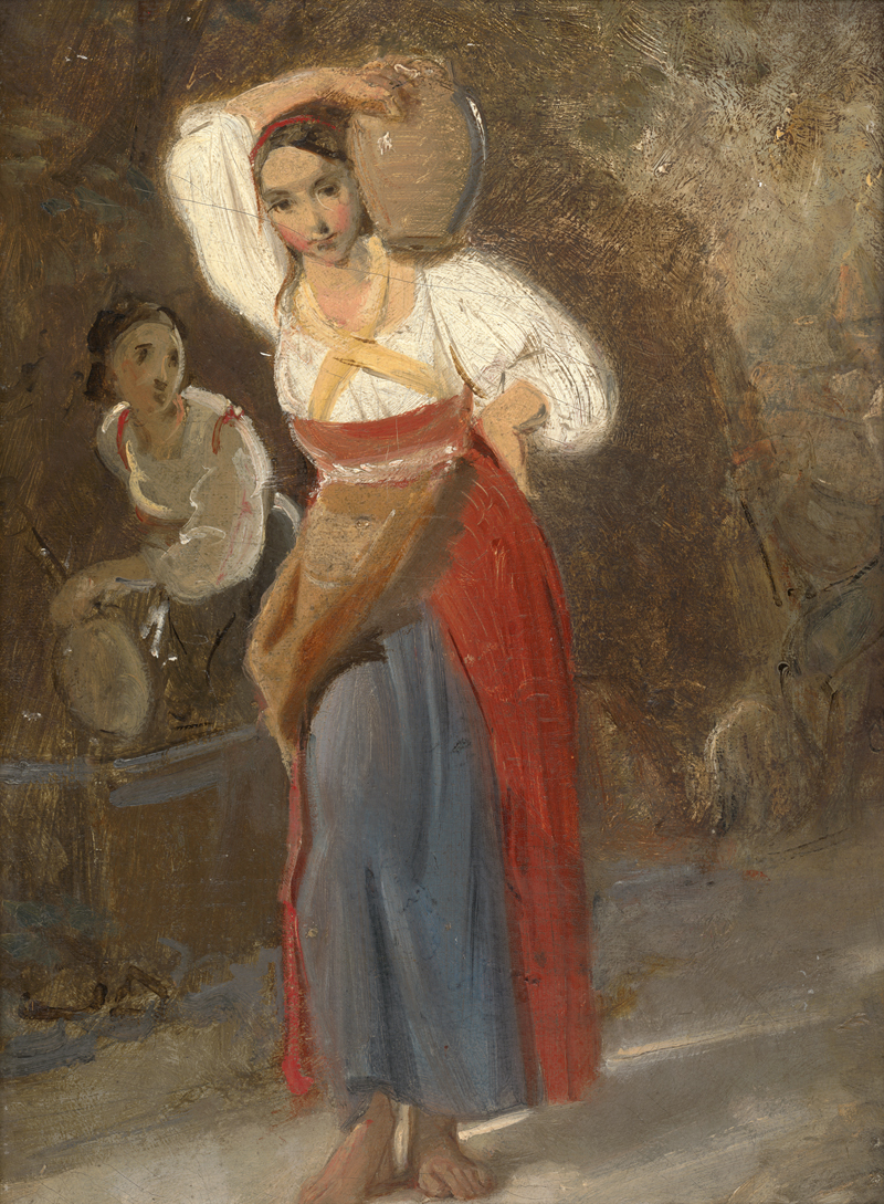 Lot 6081, Auction 126, Meyer, Ernst, Junge Italienerinnen am Brunnen