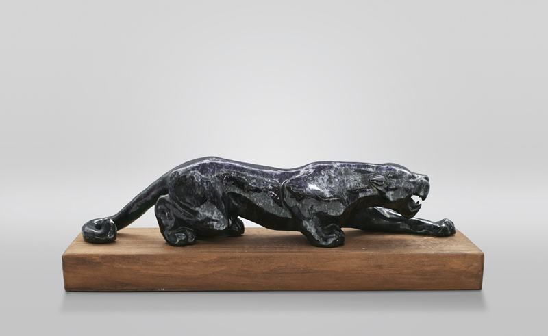 Lot 6184, Auction 126, Schwimbeck, Fritz, Schleichender Panther