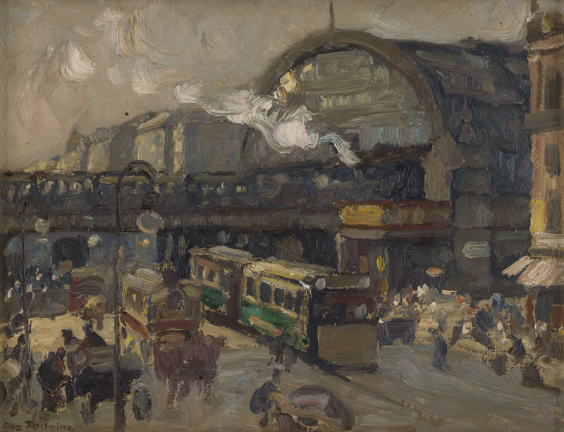 Lot 7006, Auction 126, Antoine, Otto, Bahnhof Alexanderplatz, Berlin