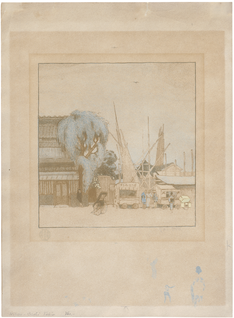 Lot 7017, Auction 126, Orlik, Emil, Nihon-Bashi, Tokio (Remarque-Abdruck)