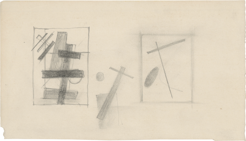 Lot 7103, Auction 126, Malewitsch, Kasimir, Compositions avec plans et dissolution