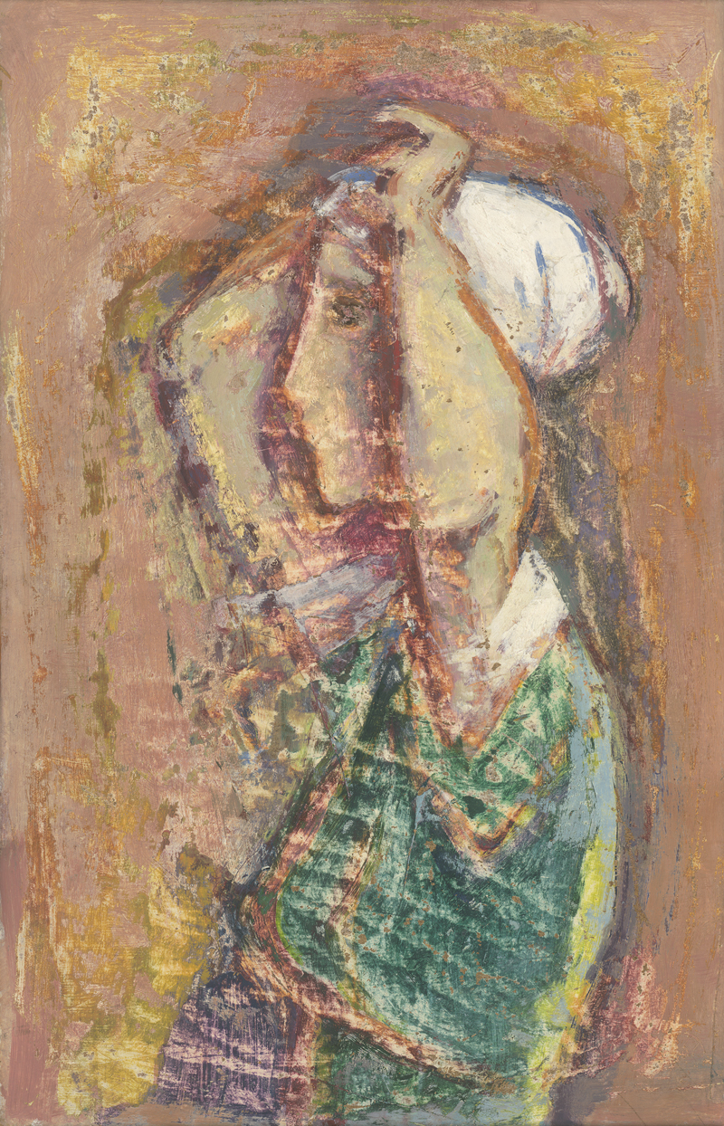 Lot 7134, Auction 126, Hofer, Karl, Mädchen mit erhobenen Armen