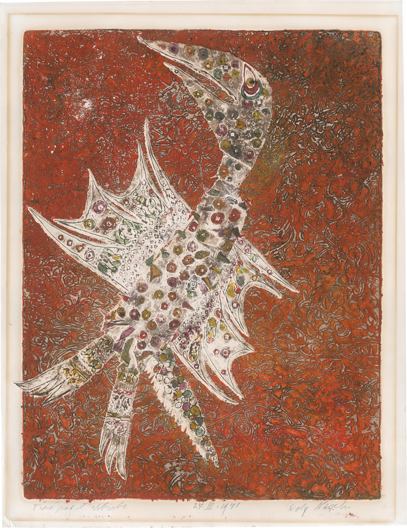 Lot 7142, Auction 126, Nesch, Rolf, Hommage à Dürer