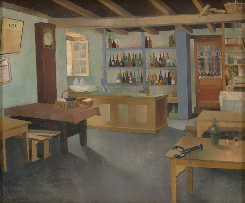 Lot 7157, Auction 126, van Leckwyck-Campendonk, Edith, La Buvette