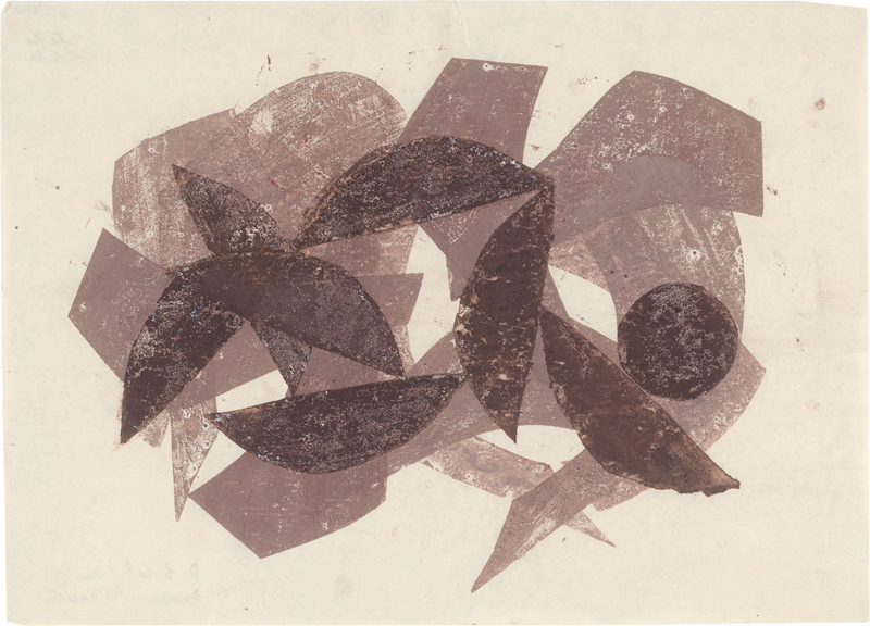 Lot 7200, Auction 126, Glöckner, Hermann, Ohne Titel (Variante zur Folge 10 Handdrucke)