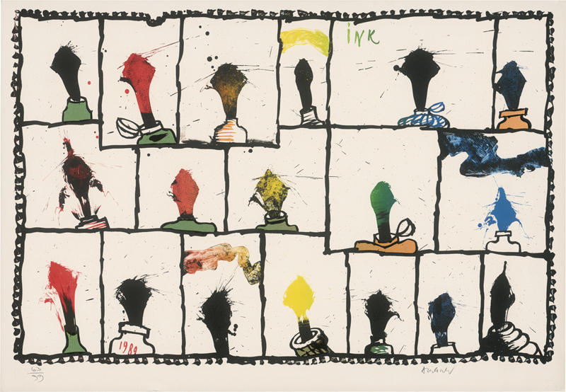 Lot 7207, Auction 126, Alechinsky, Pierre, Ink