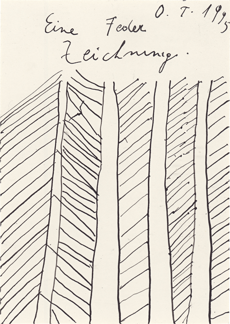 Lot 7250, Auction 126, Tschirtner, Oswald, Eine Feder Zeichnung