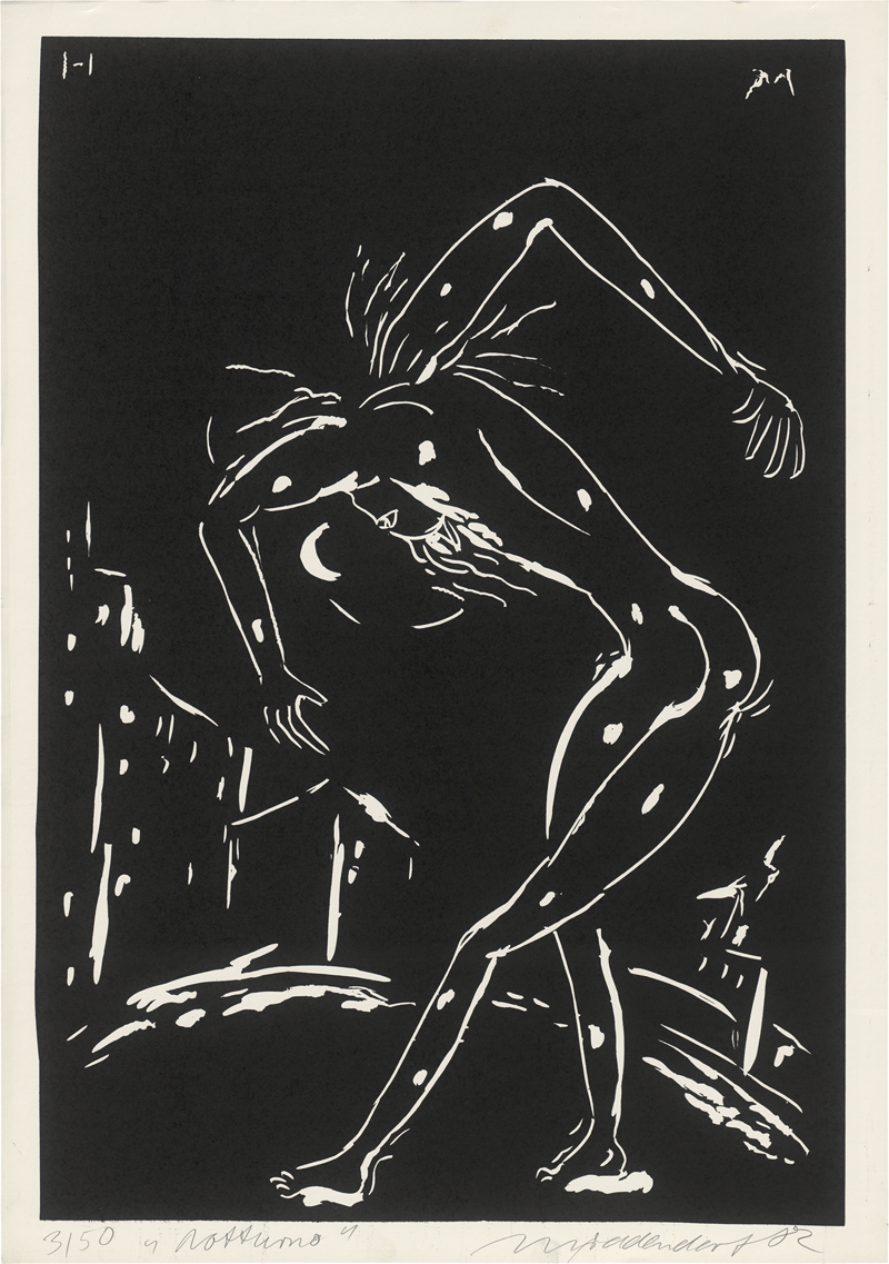 Lot 8201, Auction  126, Middendorf, Helmut, Notturno