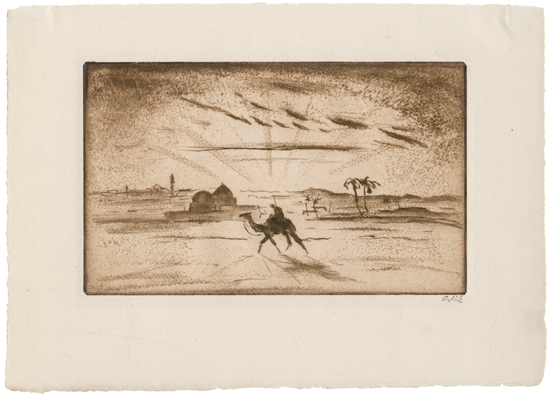 Lot 8220, Auction  126, Orlik, Emil, Aus Ägypten