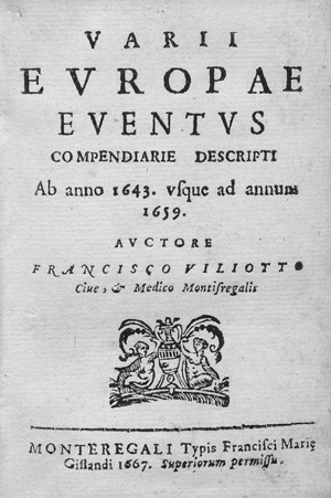 Los 198 - Viliotto, Francesco - Varii Europae eventus compendiarie descripti - 1 - thumb