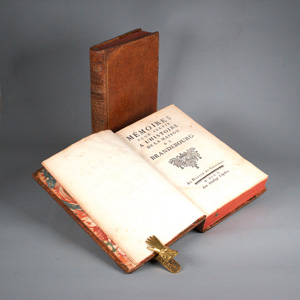 Lot 245, Auction  127, Friedrich II., der Große, Mémoires pour servir à l'histoire de la maison de Brandebourg (+ Beiband)