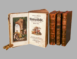 Lot 347, Auction  127, Buffon, Georges Louis Leclerc Comte de, Allgemeine Naturgeschichte. Fünfter (-Siebenter u. letzter)  Theil