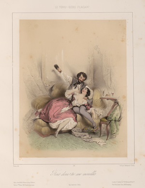 Los 408 - Bassaget, Pierre-Numa - Le thou-bohu plaisant" und "Béranger illustré". Album mit 80 Tafeln - 2 - thumb