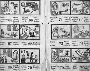 Lot 475, Auction  127, Neuestes Traum-Buch, oder Anweisung Träume auszulegen. Zur Unterhaltung und Belustigung in Mußestunden