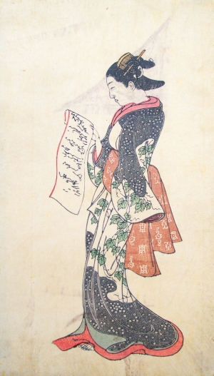 Los 651 - Sukenobu, Nishikawa - Ehon no bijin no Asakayama - 6 - thumb