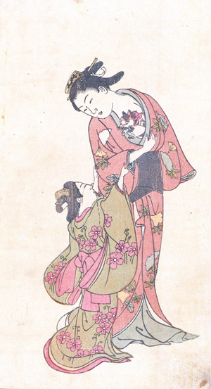 Los 651 - Sukenobu, Nishikawa - Ehon no bijin no Asakayama - 1 - thumb