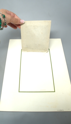 Los 1023 - Ecclesia militans - Stundenbuchminiaturen. 2 Miniaturmalereien in Gold und Farben auf Pergament - 2 - thumb