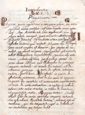 Lot 1035, Auction  127, Fogaccia, Gaetano, Conclusiones physico-metaphysice plurium auctorum 