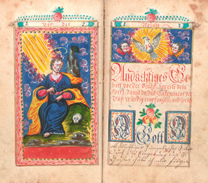 Lot 1049, Auction  127, Gebett Büchlein, aus Lindenhau im Egerland. Deutsche Handschrift auf Papier. 